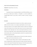 Ensayo Descubriendo a Forrester