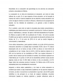 Resultados de la evaluación del aprendizaje de los alumnos de educación primaria y secundaria en México