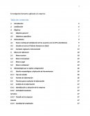 Investigacion Formativa aplicada en la empresa de salud