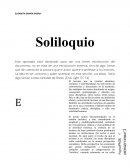 Soliloquio El turismo