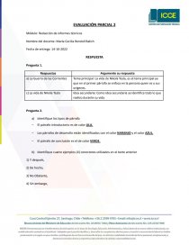 Módulo: Redacción de informes técnicos. Página 1