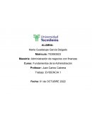 Fundamentos de la Administración Evidencia 1
