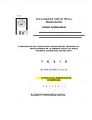 LA IMPORTACIA DE LA SELECCIÓN E INDUCCIÓN DEL PERSONAL DE NUEVO INGRESO DE LA EMPRESA GRUAS VILLAREAL SUCURSAL COATZACOALCOS DEL 2021