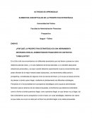 ELEMENTOS CONCEPTUALES DE LA PROSPECTIVA ESTRATÉGICA