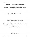 Ventajas y desventajas económicas sociales y ambientales del Silicon Valley