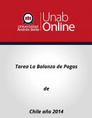 Tarea La Balanza de Pagos de Chile año 2014