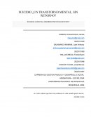 SUICIDIO ¿UN TRANSTORNO MENTAL, SIN RETORNO?