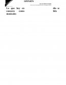 Lo que hoy en día se conocen como hits musicales