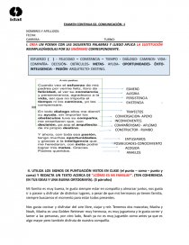 CREA UN POEMA CON LAS SIGUIENTES PALABRAS. Página 1