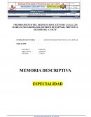 “MEJORAMIENTO DEL SERVICIO EDUCATIVO DE LA I.E.I. 256 MARIA AUXILIADORA DEL DISTRITO DE ESPINAR, PROVINCIA DE ESPINAR – CUSCO”