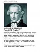 Idealismo trascendental: Kant