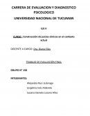 Trabajo final: construccion del juicio clinico en el contexto actual