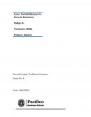 Contabilidad para la Toma de Decisiones The Blocher Company