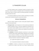 EL TRANSPORTE CELULAR