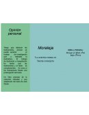 Folleto de cuidado ambiental moderno e ilustrado