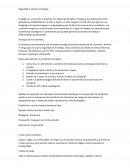 Seguridad y salud en el trabajo