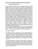 Evolución de las Políticas Ambientales de UE versus Latinoamérica