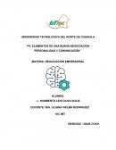 P4. ELEMENTOS DE UNA BUENA NEGOCIACIÓN- PERSONALIDAD Y COMUNICACIÓN