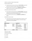 COSTOS DE LA AGENCIA DE TURISMO “KAMETZA TOURS”