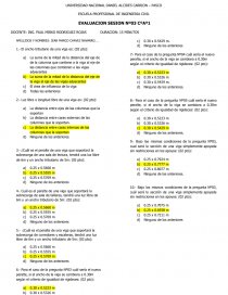 Evaluacion de Concreto Armado. Página 1