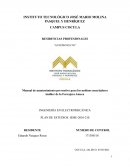 Manual de mantenimiento preventivo para los molinos mezcladores imdher de la Forrajera Ameca