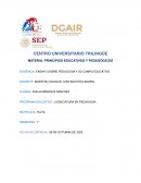 ENSAYO SOBRE PEDAGOGÍA Y SU CAMPO EDUCATIVO