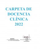 CARPETA DE DOCENCIA CLÍNICA