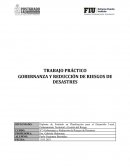 Gobernanza y reducción de riesgo de desastres