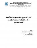 Gestión evaluativa aplicada en plataformas virtuales de aprendizaje