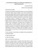 Conocimientos pre-científicos y los medios para su adquisición en la ingeniería agroindustrial