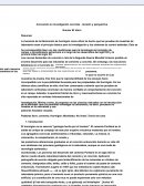 Innovación en investigación concreta - revisión y perspectiva