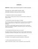 Entrevista para ingeniero de gestión empresarial