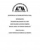 PRACTICA NO.2 CARACTERISTICAS DIAMICAS del MOSFET