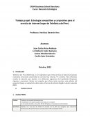 Trabajo grupal: Estrategia competitiva y corporativa para el servicio de internet hogar de Telefónica del Perú