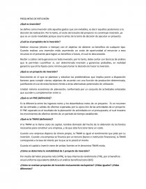Preguntas y respuestas de Ingeniería económica. Página 1