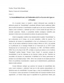 La Sostenibilidad frente a la Problemática del Uso Excesivo del Agua en el Ecuador