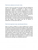 Patrimonio cultural en el mundo: Cuba