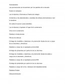 Cronograma Las promociones se encuentran por los pasillos de la escuela