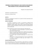 INFORME DE PREFACTIBILIDAD DE UNA PLANTA DE BALANCEADO PARA GANADO DE LECHE, ASOCIACION RIO ALAMBI