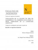 Revisión sistemática de calidad de aire en Sudamérica