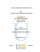 SECCIONES CONICAS, SUMATORIAS Y PRODUCTORIAS