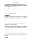 Métodos de investigación