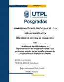 Análisis de factibilidad para la implementación de lámparas solares en el perímetro exterior de las instalaciones de la Universidad San Francisco de Quito