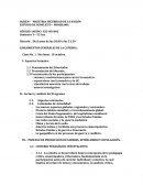 ESTUDIO DE CONFLICTO – PROGRAMA