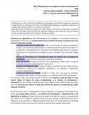Taller Metodología de la Investigación e Intervención Educativas II
