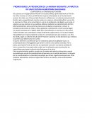 PROMOVEMOS LA PREVENCIÓN DE LA ANEMIA MEDIANTE LA PRÁCTICA DE UNA CULTURA ALIMENTARIA SALUDABLE