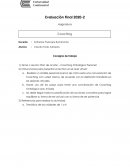 Plan de acción – Coaching Ontológico Personal