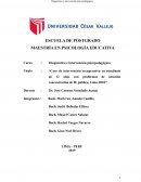 Caso de intervención recuperativa en estudiante de 12 años con problemas de atención concentración de IE pública