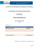 Desarrollo Humano “MI PLAN DE VIDA”