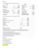 Ejercicio estado financiero